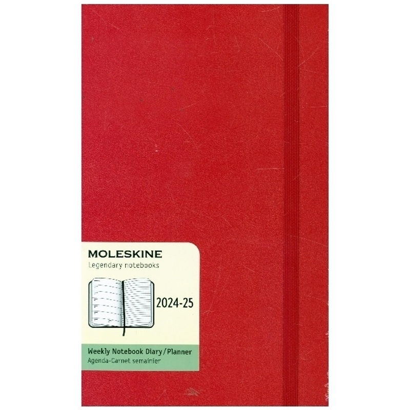 Moleskine 18 Monate Wochen Notizkalender 2024/2025, L/A5 von Moleskine Germany
