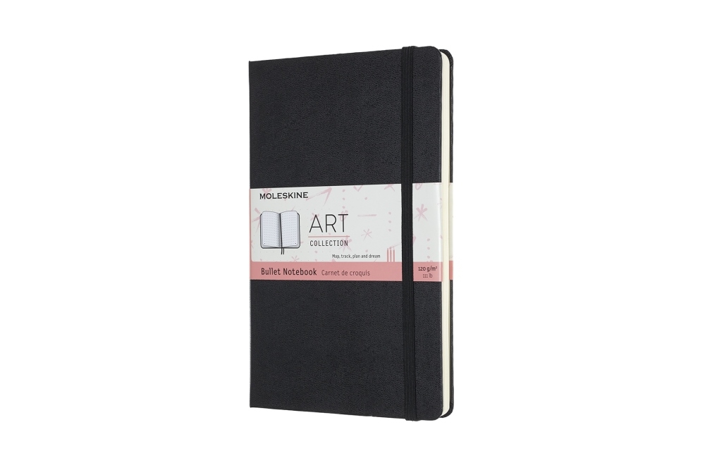 Moleskine Bullet Notebook Art Kollektion Large Hardcover Schwarz Moleskine Bullet Notebook Art Kollektion Large Hardcover Schwarz von Moleskine