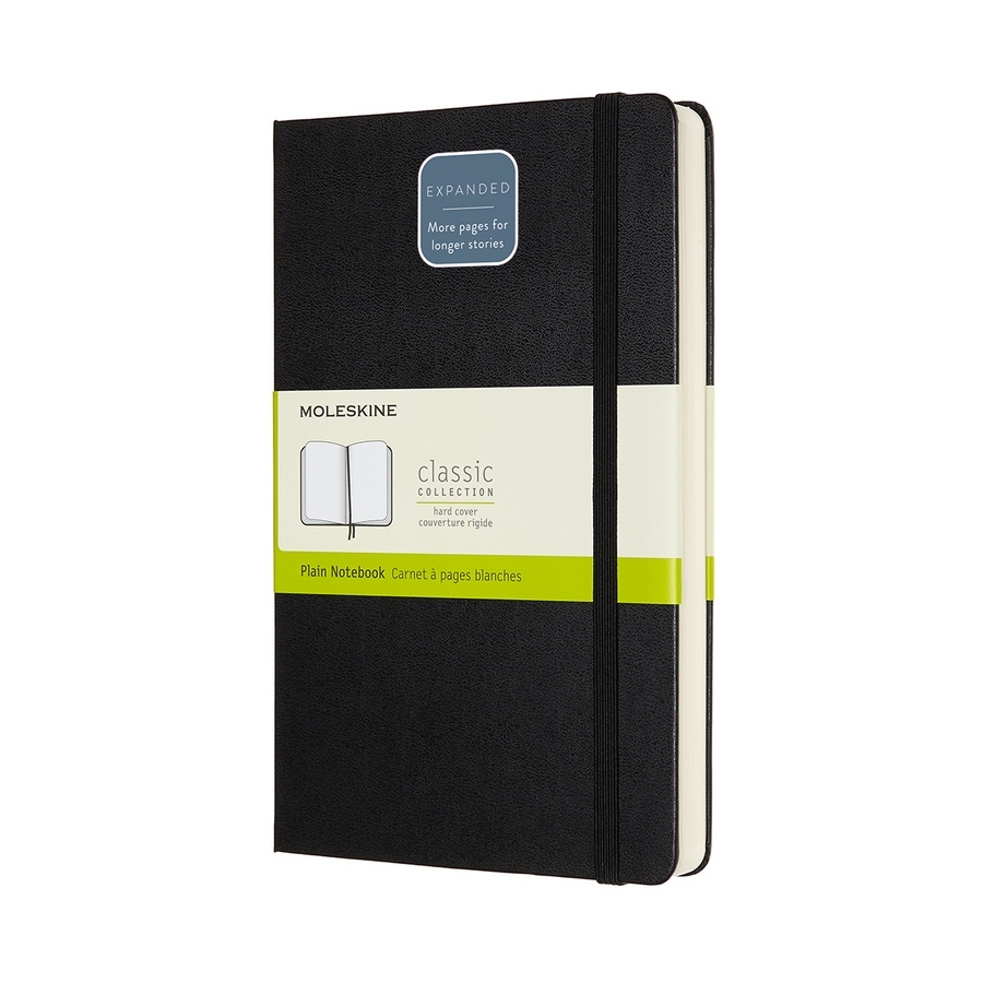 Moleskine Notizbuch Klassik Large Expanded Hardcover Schwarz, blanko Moleskine Notizbuch Klassik Large Expanded Hardcover Schwarz, blanko von Moleskine