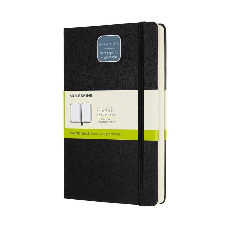 Moleskine Notizbuch Klassik Large Expanded Hardcover Schwarz, blanko Moleskine Notizbuch Klassik Large Expanded Hardcover Schwarz, blanko von Moleskine