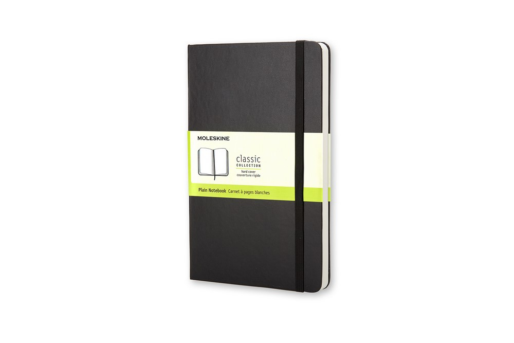 Moleskine Notizbuch Klassik Large Hardcover schwarz, blanko von Moleskine