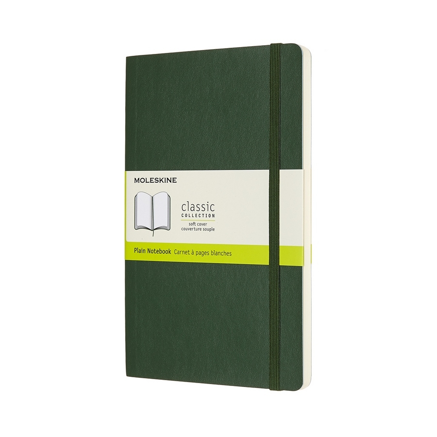 Moleskine Notizbuch Klassik Large Softcover Myrtengrün, blanko Moleskine Notizbuch Klassik Large Softcover Myrtengrün, blanko von Moleskine