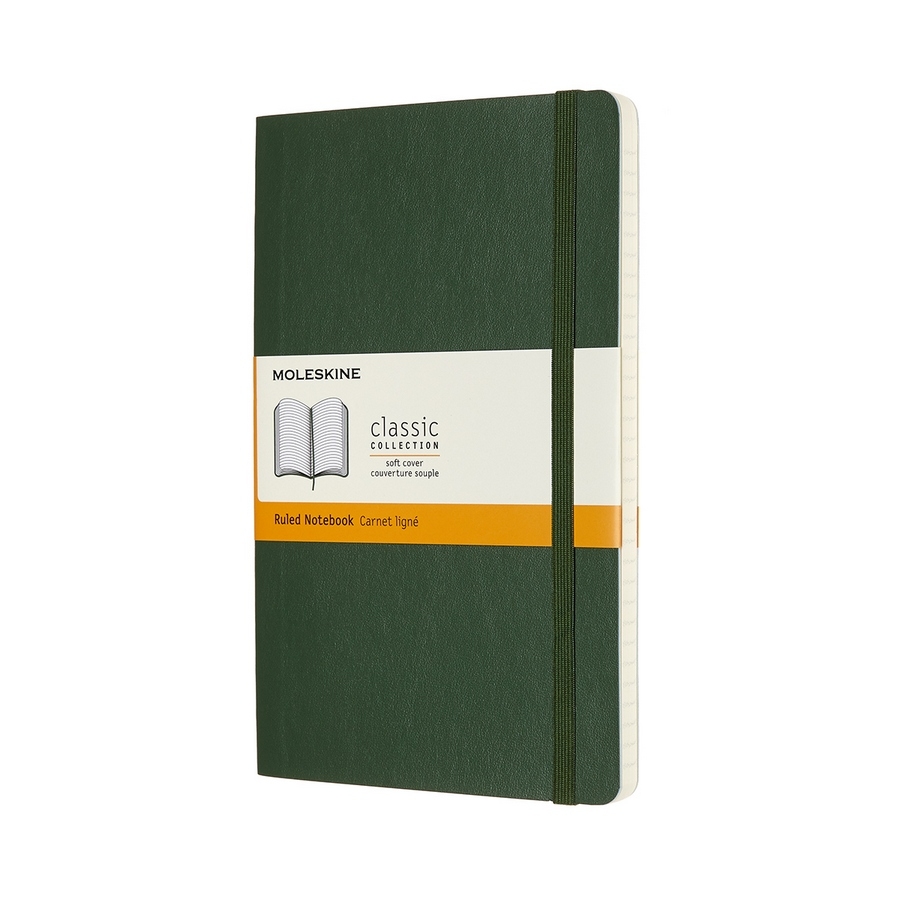 Moleskine Notizbuch Klassik Large Softcover Myrtengrün, liniert Moleskine Notizbuch Klassik Large Softcover Myrtengrün, liniert von Moleskine