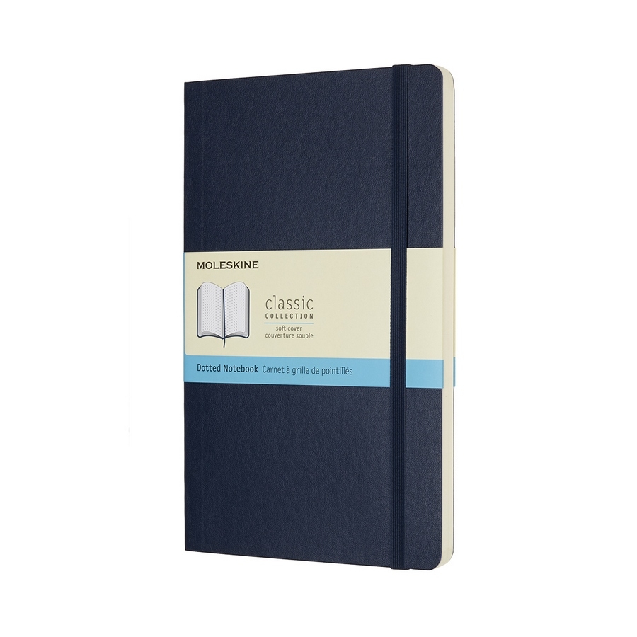 Moleskine Notizbuch Klassik Large Softcover Saphir, punktkariert Moleskine Notizbuch Klassik Large Softcover Saphir, punktkariert von Moleskine