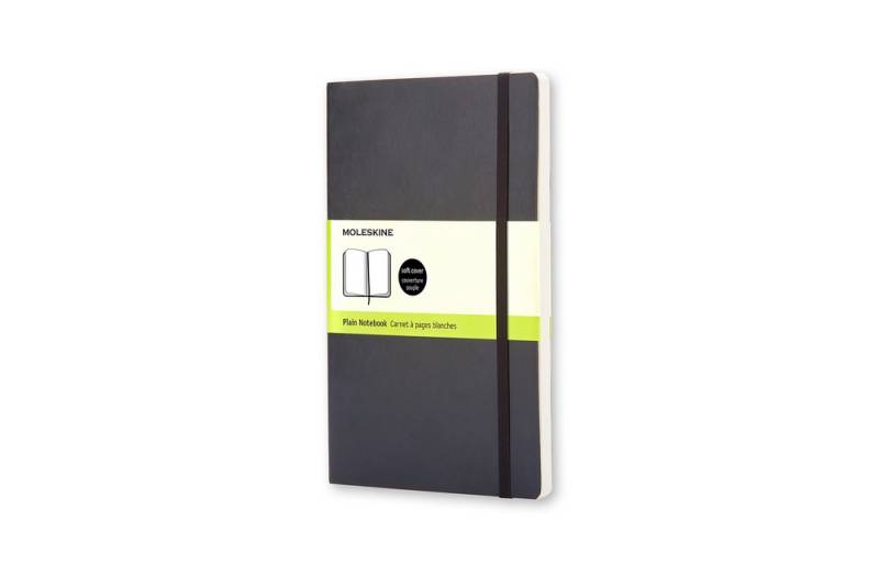 Moleskine Notizbuch Klassik Large Softcover schwarz, blanko von Moleskine