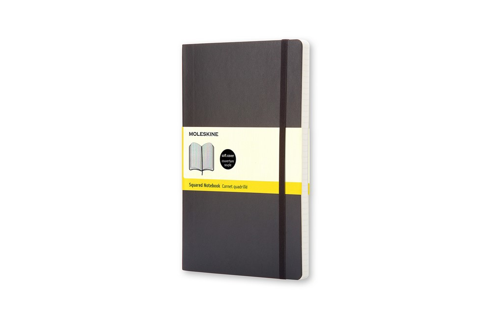 Moleskine Notizbuch Klassik Large Softcover schwarz, kariert Moleskine Notizbuch Klassik Large Softcover schwarz, kariert von Moleskine