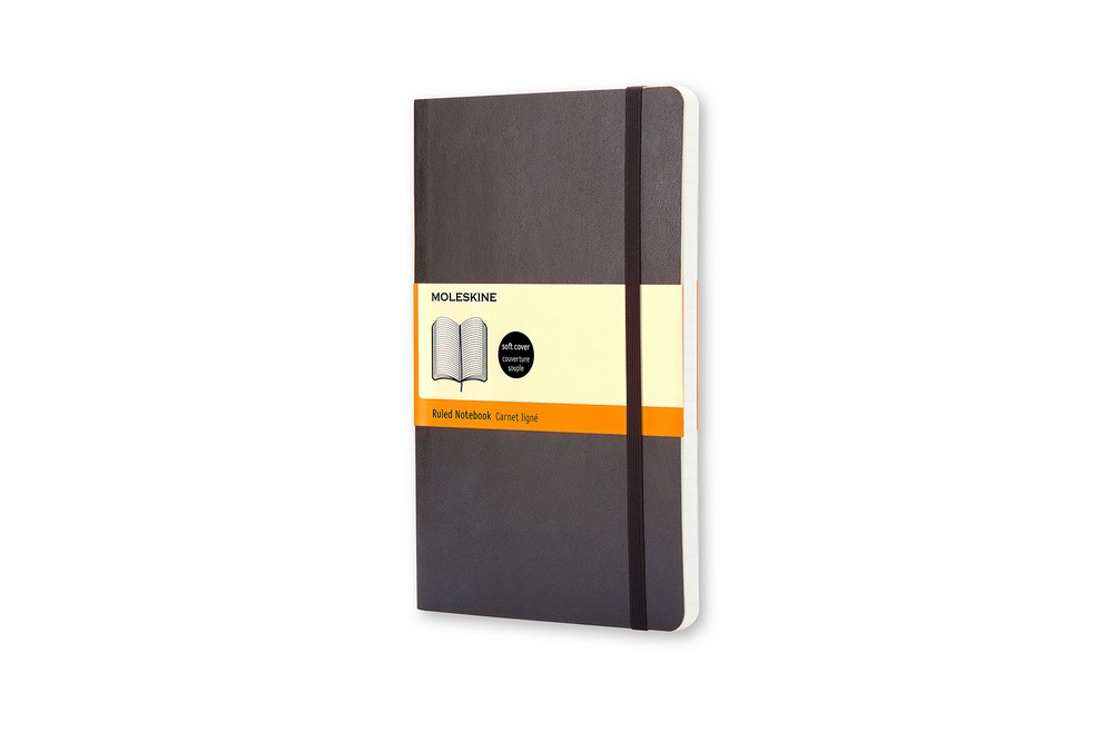 Moleskine Notizbuch Klassik Large Softcover schwarz, liniert von Moleskine