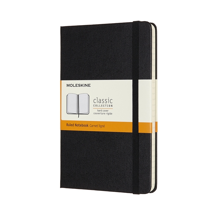Moleskine Notizbuch Klassik Medium Hardcover Schwarz, liniert Moleskine Notizbuch Klassik Medium Hardcover Schwarz, liniert von Moleskine