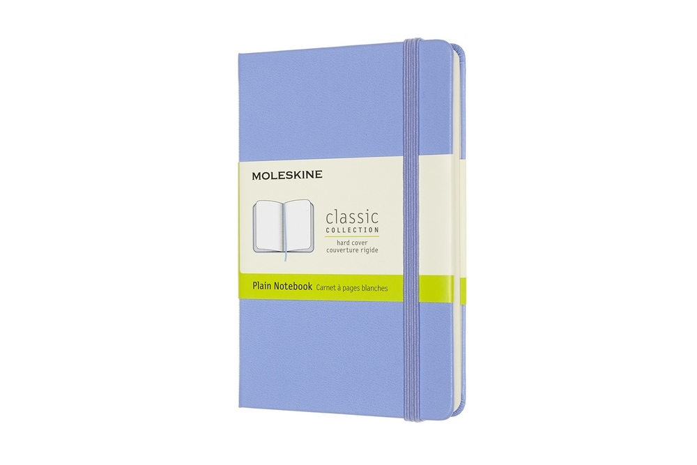 Moleskine Notizbuch Klassik Pocket Hardcover Hortensienblau, blanko von Moleskine