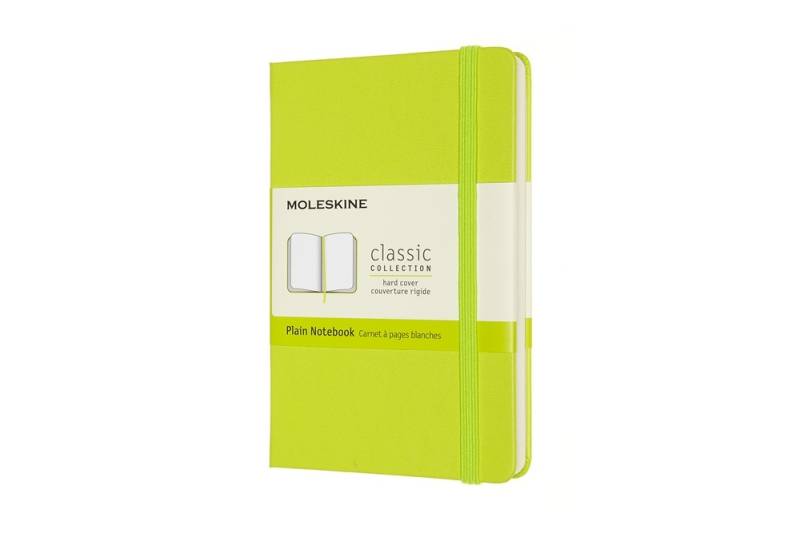 Moleskine Notizbuch Klassik Pocket Hardcover Limettengrün, blanko von Moleskine