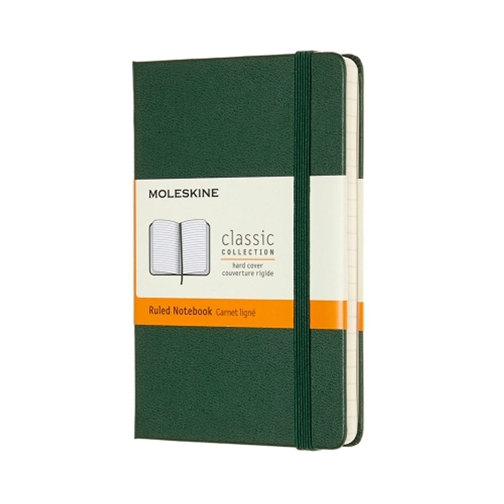 Moleskine Notizbuch Klassik Pocket Hardcover Myrtengrün, liniert Moleskine Notizbuch Klassik Pocket Hardcover Myrtengrün, liniert von Moleskine