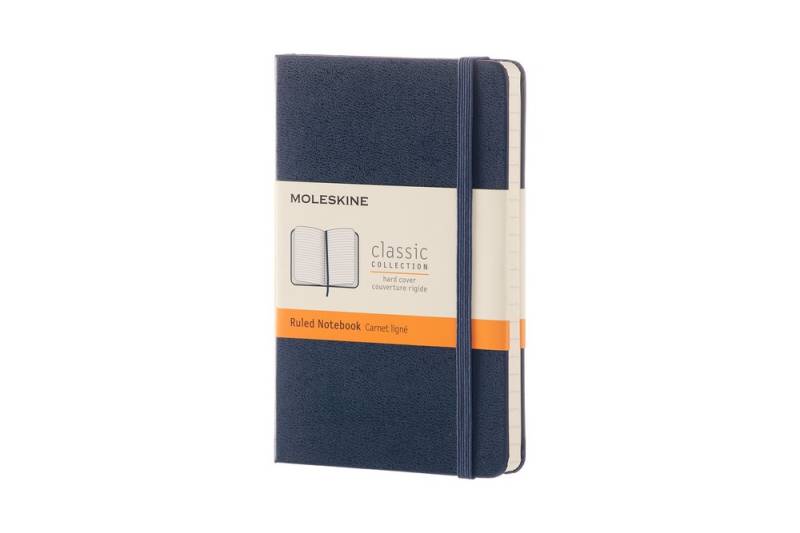 Moleskine Notizbuch Klassik Pocket Hardcover Saphir, liniert von Moleskine