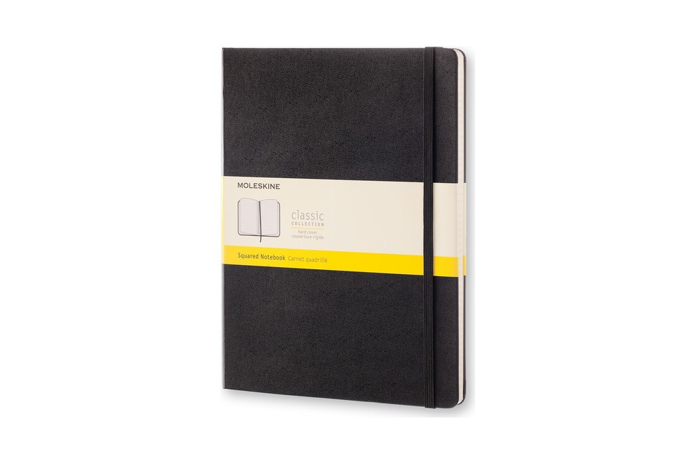 Moleskine Notizbuch Klassik XL Hardcover schwarz, kariert Moleskine Notizbuch Klassik XL Hardcover schwarz, kariert von Moleskine