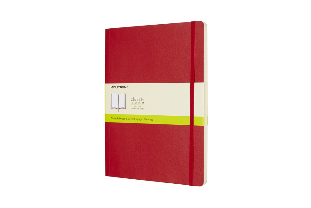 Moleskine Notizbuch Klassik XL Softcover Scharlachrot, blanko Moleskine Notizbuch Klassik XL Softcover Scharlachrot, blanko von Moleskine
