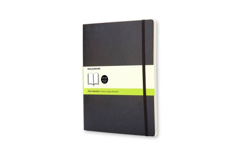 Moleskine Notizbuch Klassik XL Softcover schwarz, blanko Moleskine Notizbuch Klassik XL Softcover schwarz, blanko von Moleskine