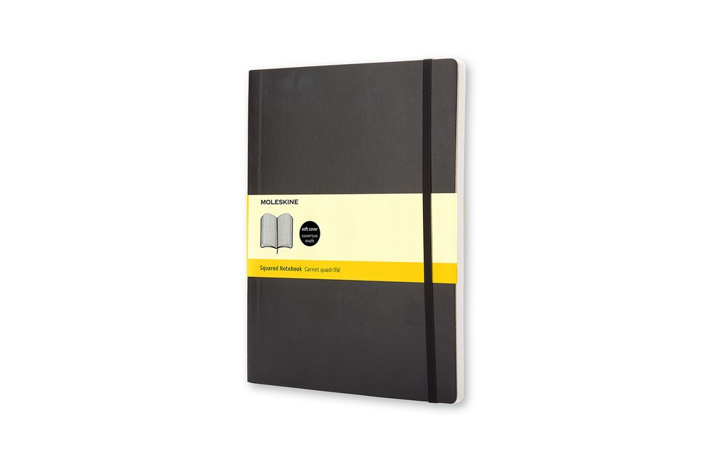 Moleskine Notizbuch Klassik XL Softcover schwarz, kariert Moleskine Notizbuch Klassik XL Softcover schwarz, kariert von Moleskine