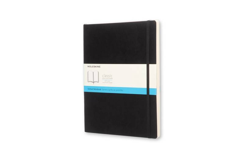 Moleskine Notizbuch Klassik XL Softcover schwarz, punktkariert Moleskine Notizbuch Klassik XL Softcover schwarz, punktkariert von Moleskine