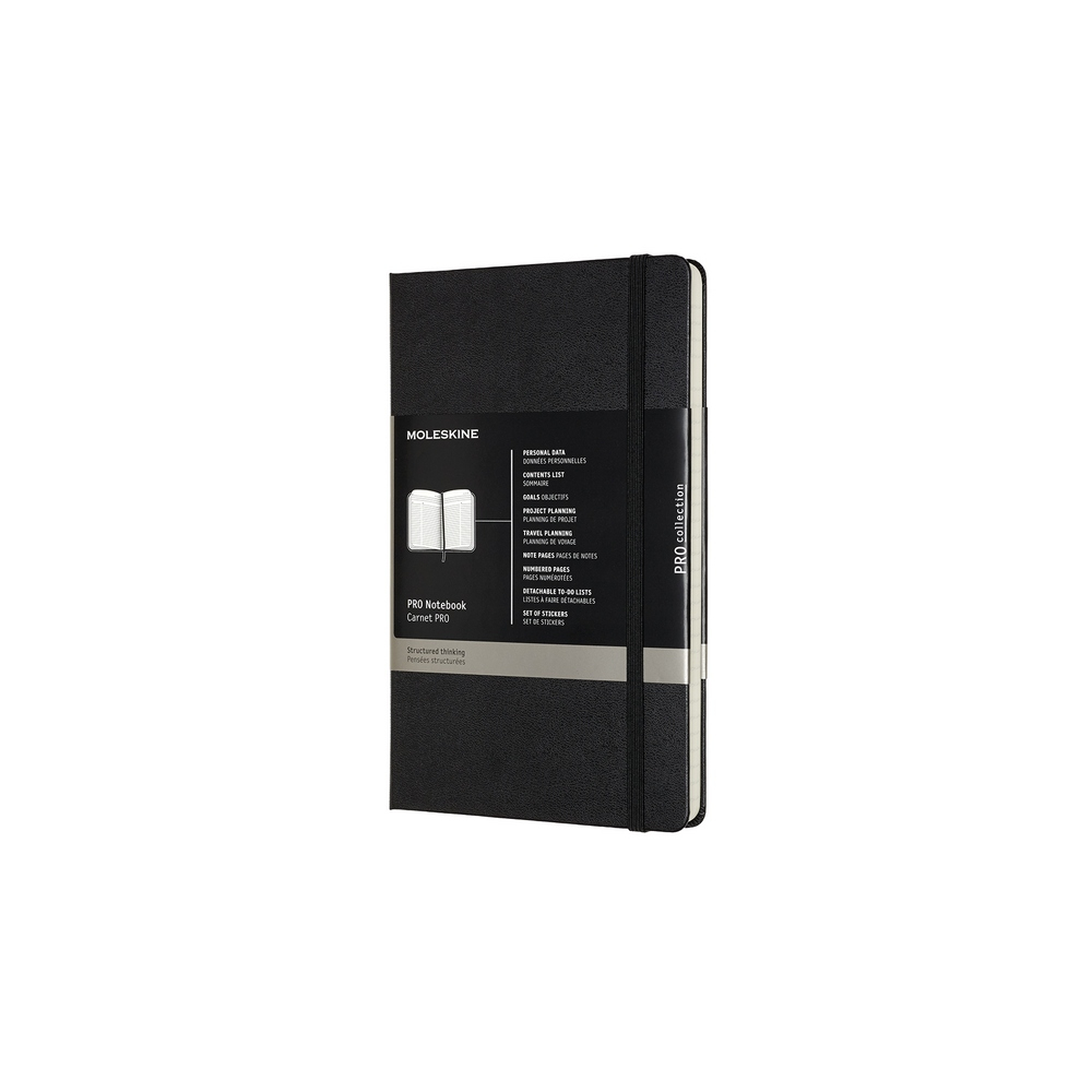 Moleskine Notizbuch PRO Large Hardcover Schwarz, liniert Moleskine Notizbuch PRO Large Hardcover Schwarz, liniert von Moleskine