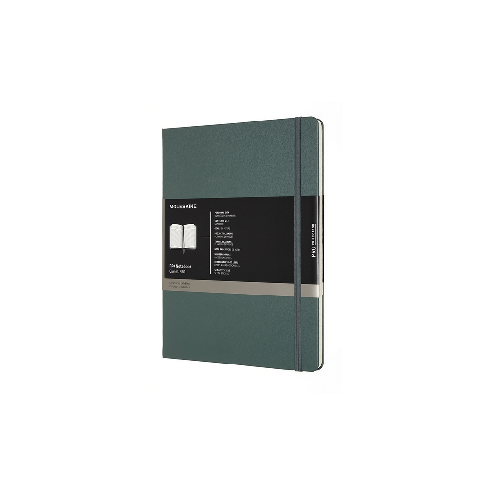 Moleskine Notizbuch PRO XL Hardcover Grün, liniert Moleskine Notizbuch PRO XL Hardcover Grün, liniert von Moleskine