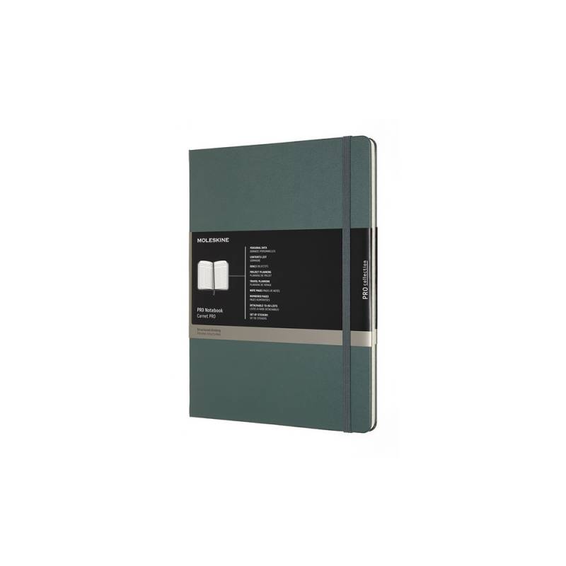 Moleskine Notizbuch PRO XL Hardcover Grün, liniert Moleskine Notizbuch PRO XL Hardcover Grün, liniert von Moleskine