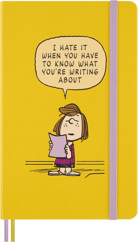 Moleskine Notizbuch Peanuts Large Hardcover Patty liniert - Limited Edition von Moleskine