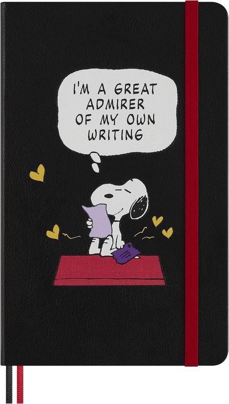 Moleskine Notizbuch Peanuts Large Hardcover Snoopy Admirer liniert - Limited Edition von Moleskine