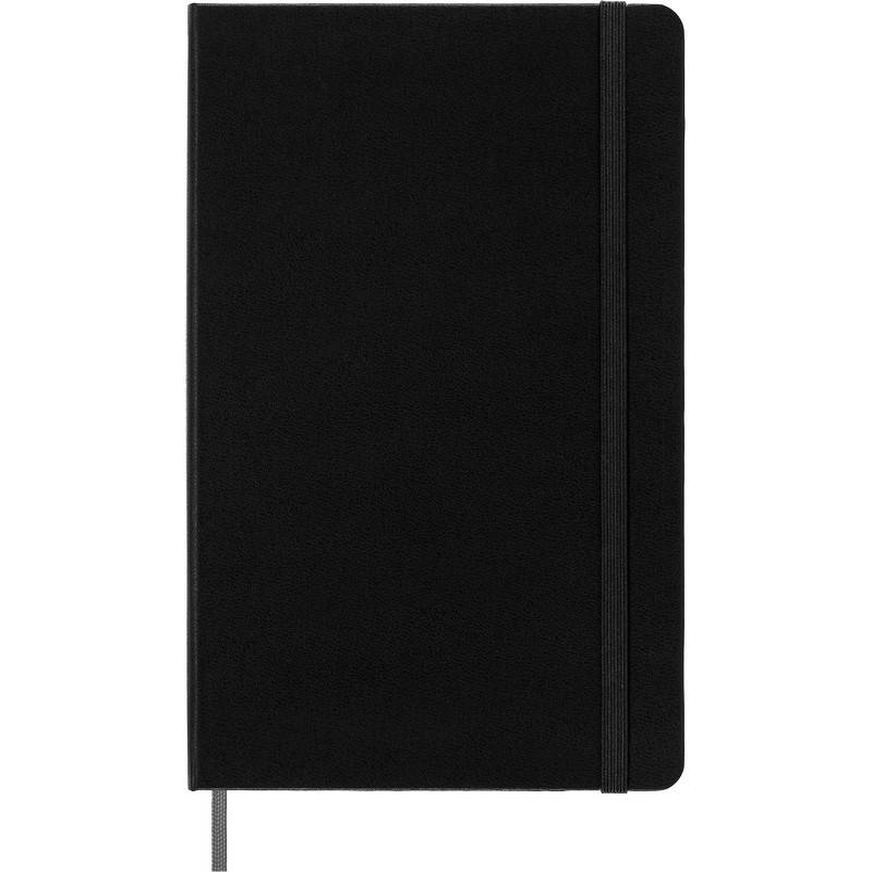 Moleskine Notizbuch Smart Large Hardcover Schwarz Liniert von Moleskine