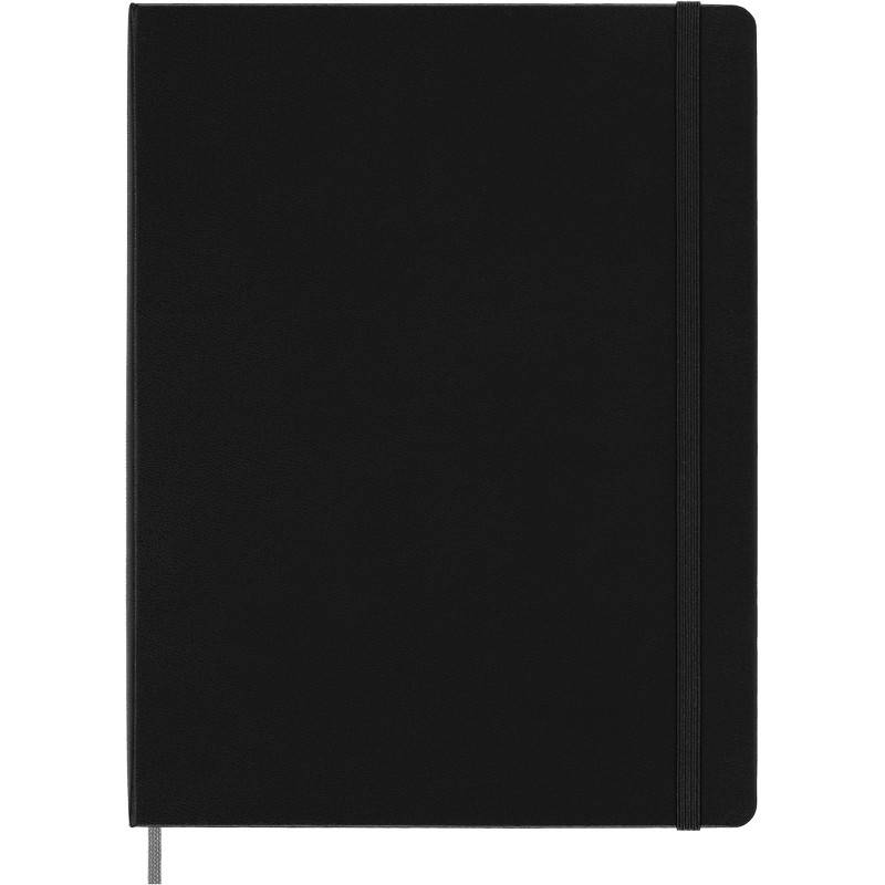 Moleskine Notizbuch Smart XL Hardcover Schwarz Liniert von Moleskine