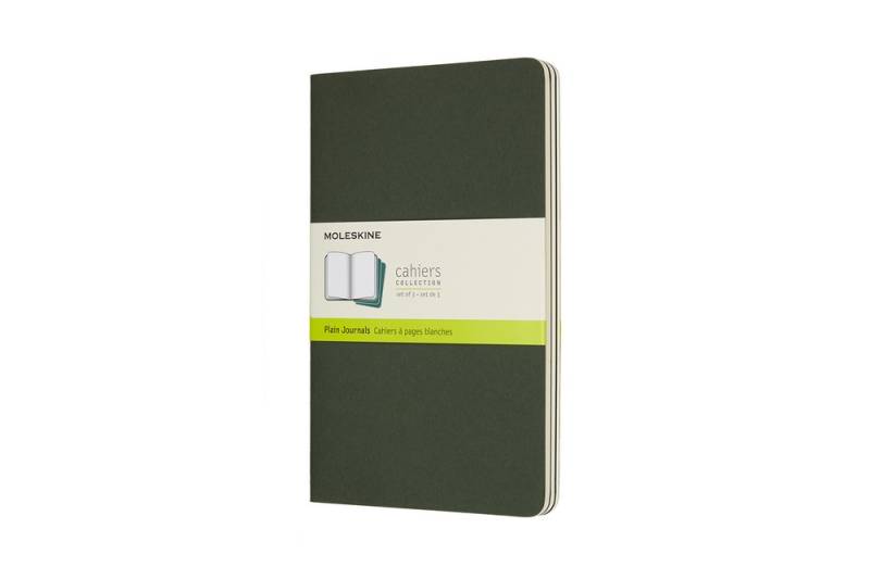 Moleskine Notizheft Cahier Large Softcover 3er Set Myrtengrün, blanko Moleskine Notizheft Cahier Large Softcover 3er Set Myrtengrün, blanko von Moleskine