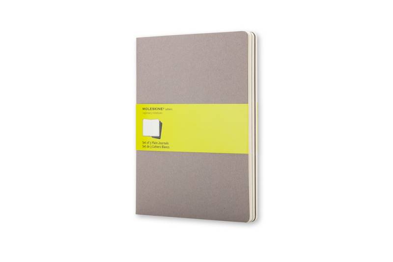 Moleskine Notizheft Cahier XL Softcover 3er Set von Moleskine