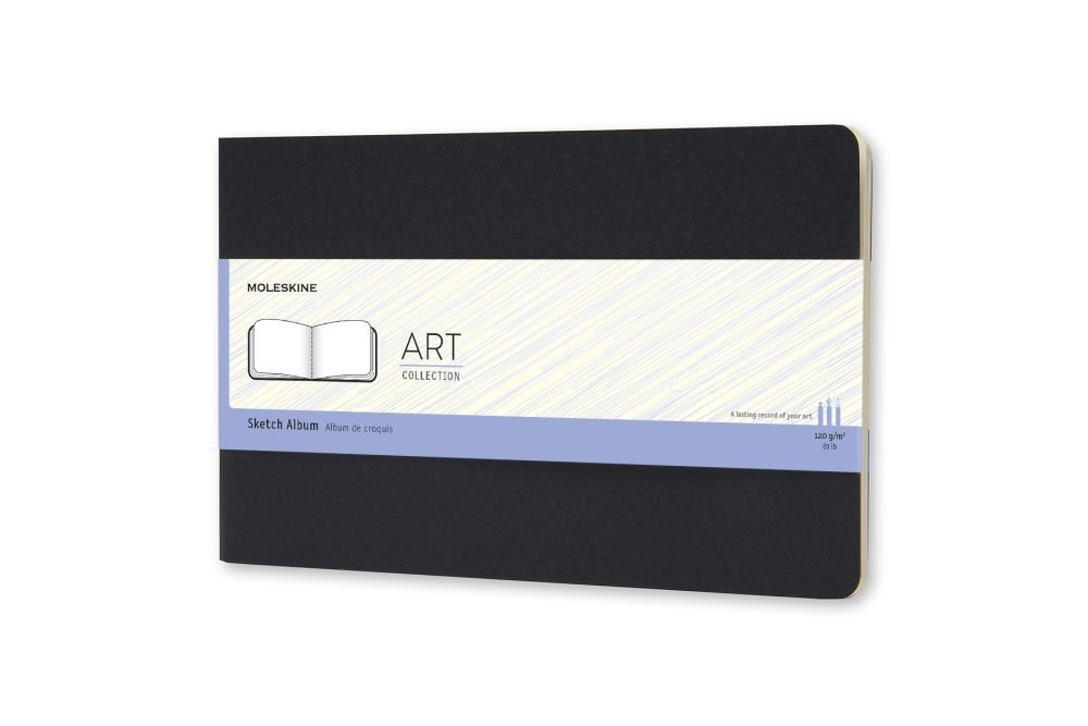Moleskine Skizzenbuch Art Collection Large Querformat Softcover schwarz Moleskine Skizzenbuch Art Collection Large Querformat Softcover schwarz von Moleskine