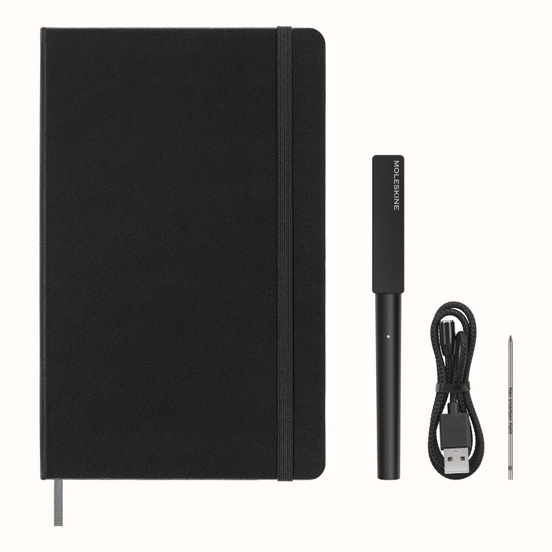 Moleskine Smart Writing Set Large Schwarz Liniert Moleskine Smart Writing Set Large Schwarz Liniert von Moleskine