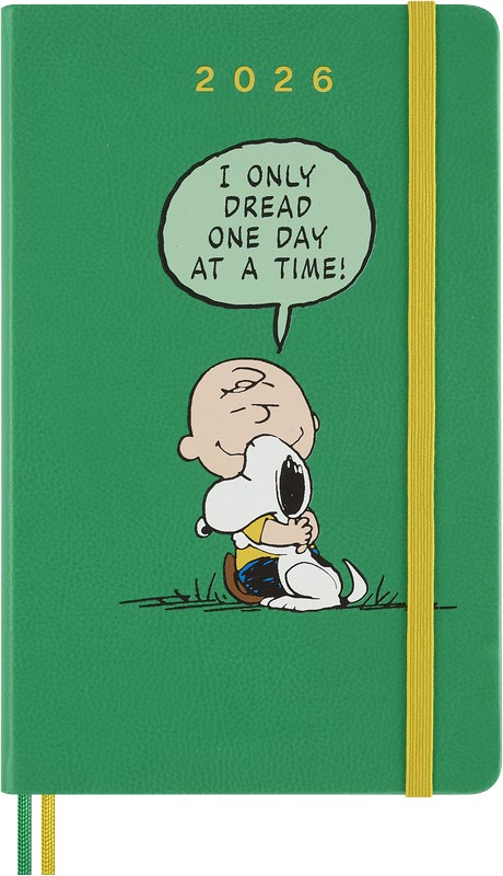 Moleskine Tageskalender 2026 Peanuts 1 Tag auf 1 Seite Large Hardcover Emeraldgrün Moleskine Tageskalender 2026 Peanuts 1 Tag auf 1 Seite Large Hardcover Emeraldgrün von Moleskine