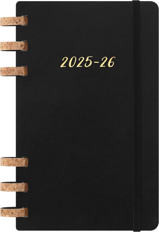 Moleskine Wochenkalender 2025-26 Student Life Planner 1W/2S Large Softcover Schwarz von Moleskine