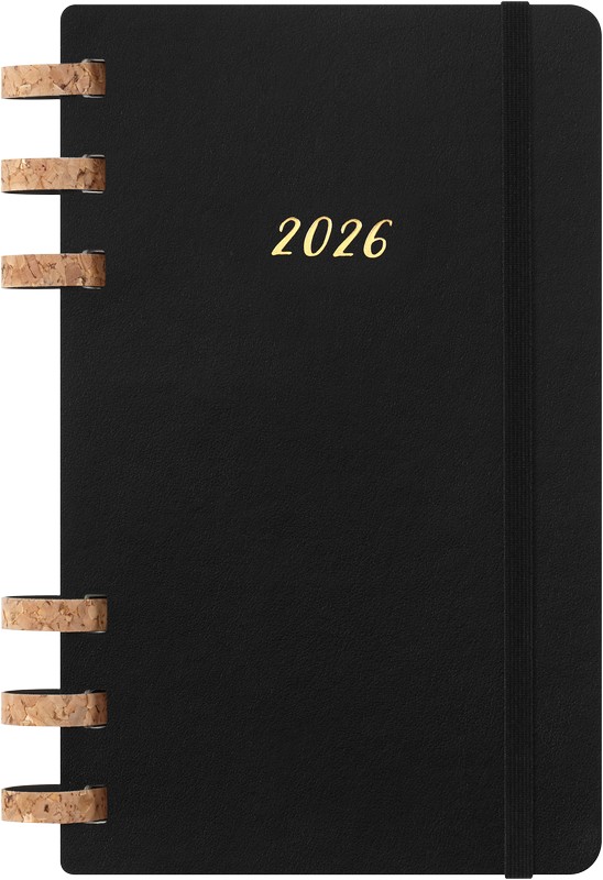 Moleskine Wochenkalender 2026 Life Planner 1W/2S Large Softcover Schwarz von Moleskine