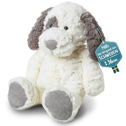 Mollis Kuscheltier - Kuschelhund - 36 cm - Plüschtier-Hund - Kinder-Kuscheltier - weiches Stofftier für Kinder und Babys von Mollis