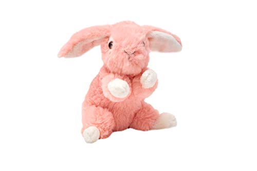 Mollis Kuscheltier - Kuschelhase - 16 cm - Plüschtier-Hase - Kinder-Kuscheltier - weiches Stofftier für Kinder und Babys (Pink) von Mollis