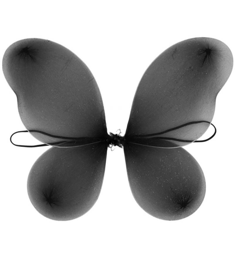 Molly & Rose Kostüm - Feenflügel - Schwarz Glitzer - Molly & Rose - One Size - Kostüme Molly & Rose Kostüm - Feenflügel - Schwarz Glitzer - Molly & Rose - One Size - Kostüme von Molly & Rose
