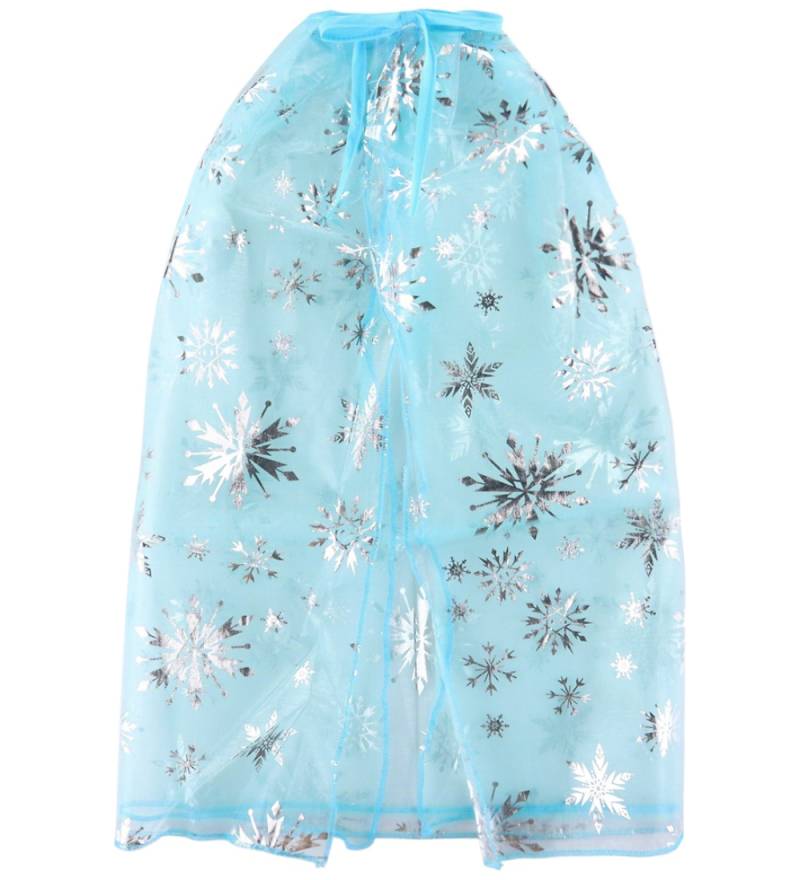 Molly & Rose Kostüm - Umhang - Blau Schneeflocken Silber - Molly & Rose - One Size - Kostüme Molly & Rose Kostüm - Umhang - Blau Schneeflocken Silber - Molly & Rose - One Size - Kostüme von Molly & Rose