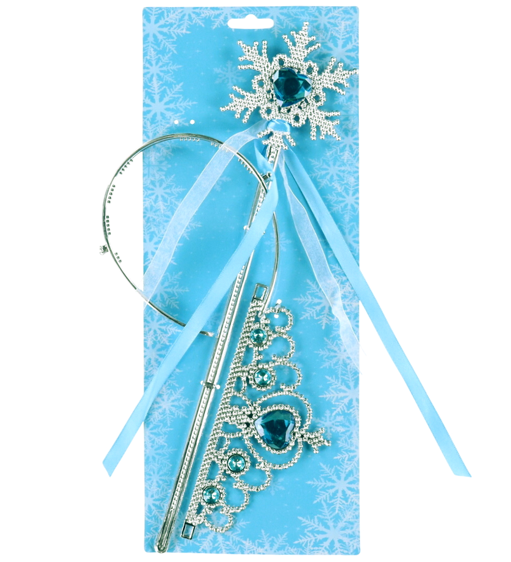 Molly & Rose Kostüm - Zauberstab/Tiara - Schneeflocken Blau - Molly & Rose - One Size - Kostüme Molly & Rose Kostüm - Zauberstab/Tiara - Schneeflocken Blau - Molly & Rose - One Size - Kostüme von Molly & Rose