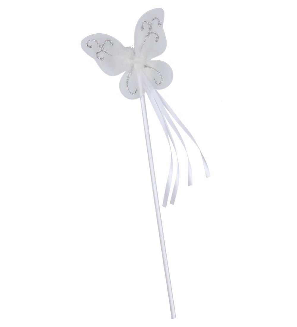 Molly & Rose Kostüm - Zauberstab - Schmetterling - Weiß - Molly & Rose - One Size - Kostüme Molly & Rose Kostüm - Zauberstab - Schmetterling - Weiß - Molly & Rose - One Size - Kostüme von Molly & Rose