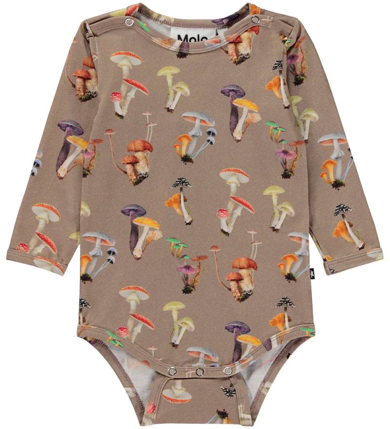 Molo Body l/ä - Foss - Mini Pilze - Molo - 1½ Jahre (86) - Body L/Ä von Molo