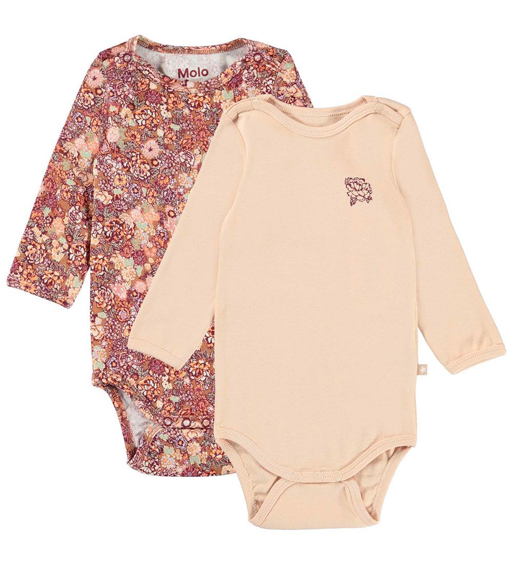 Molo Bodys l/ä - Foss - 2er-Pack - Flauschige Blüte - Molo - 56 - Body L/Ä Molo Bodys l/ä - Foss - 2er-Pack - Flauschige Blüte - Molo - 56 - Body L/Ä von Molo