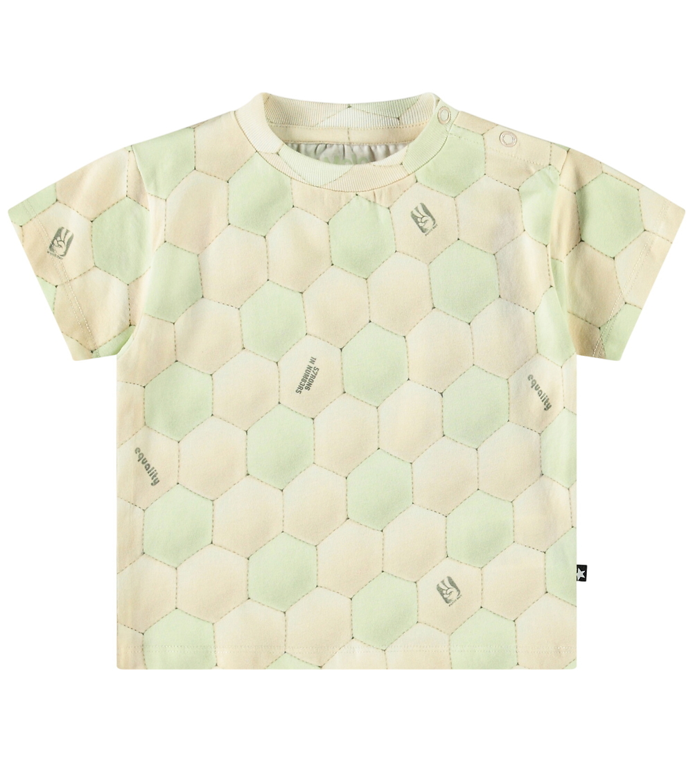Molo T-Shirt - Enzo - Fußball Misty - Molo - 1½ Jahre (86) - T-Shirts von Molo