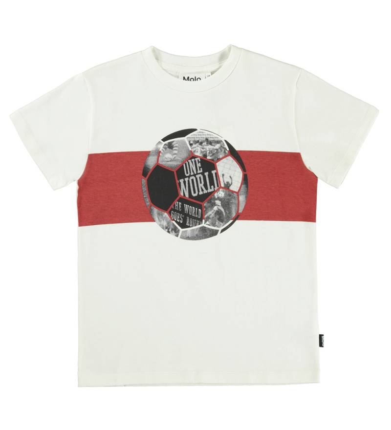 Molo T-Shirt - Roxo - BW Fußball - Molo - 3 Jahre (98) - T-Shirts von Molo