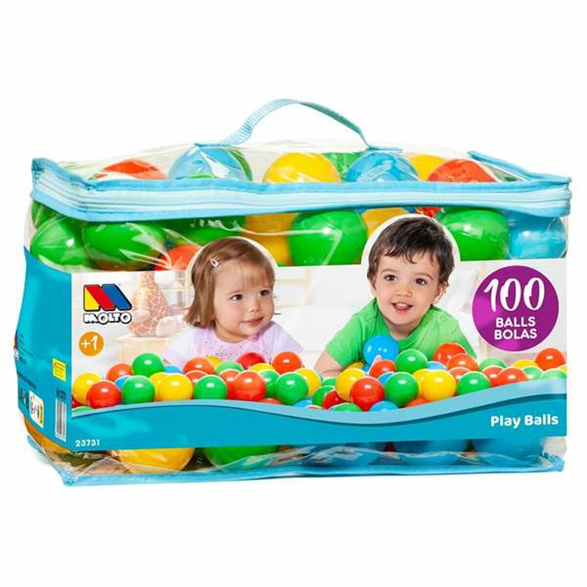 Bälle Moltó Bunt 100 Stück Bälle Moltó Bunt 100 Stück von Moltó
