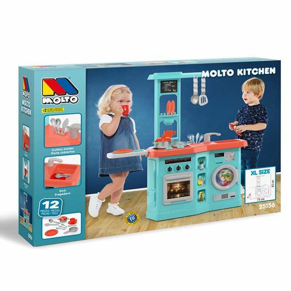 Spielküche Moltó 82 x 56 x 28 cm von Moltó