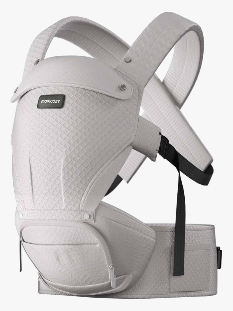 Momcozy Babytrage & Hüftsitz, Grau Momcozy Babytrage & Hüftsitz, Grau von Momcozy