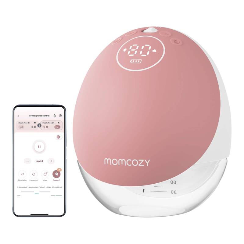 Momcozy Elektrische Milchpumpe M9, tragbar von Momcozy