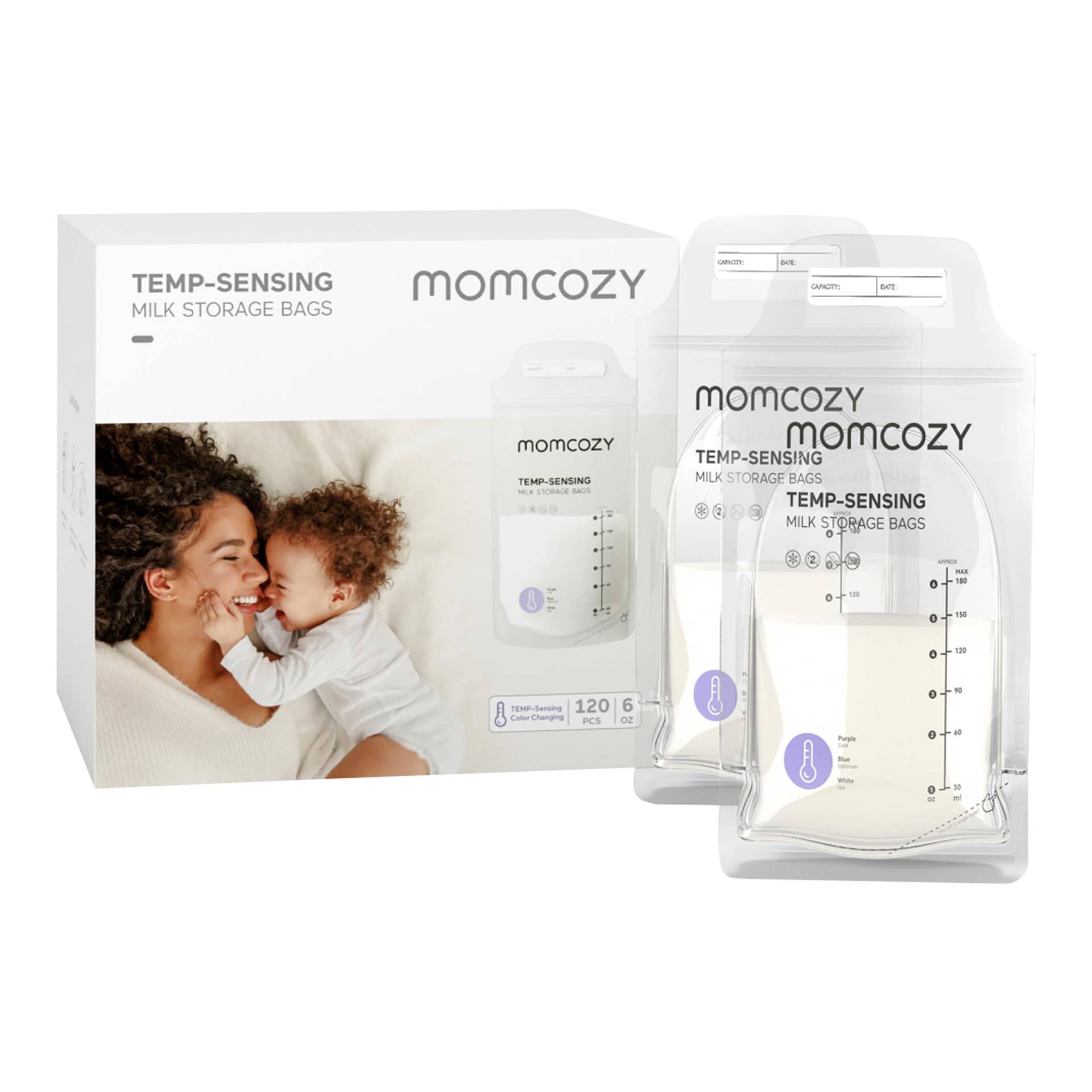 Momcozy Muttermilchbeutel, 180 ml von Momcozy